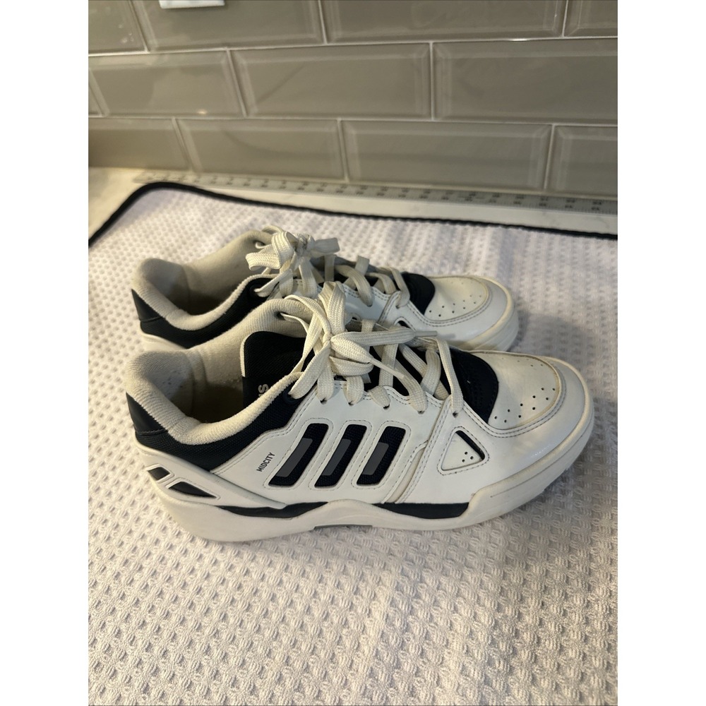 adidas Men's Midcity Low Shoes Black/White Sneakers Size US 7 Retro
